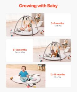 Soft & Safe Tummy Time Activity Mat