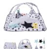 VEVOR Baby Play Gym Mat with 6 Sensory Toys