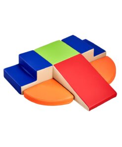 VEVOR 6-Piece Foam Climbing Blocks for Toddlers & Preschoolers – Soft Play Set for Motor Skills & Creativity