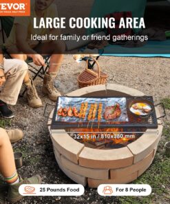 Heavy-Duty Steel Grill with X-Marks Mesh