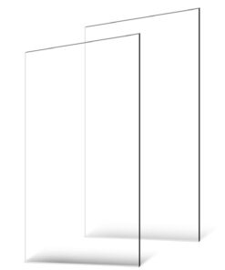 VEVOR 2-Pack Clear Acrylic Sheets 610x1220 mm