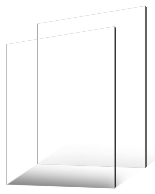 VEVOR 2 Pack Clear Acrylic Plexiglass Sheets 61x91 cm
