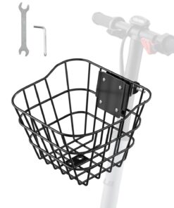 VEVOR Front Bike & Electric Scooter Basket with Fixed Bracket