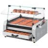 VEVOR Electric Hot Dog Roller Grill with 11 Rollers  Bun Warmer