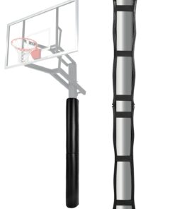 VEVOR 180cm Basketbola Staba Aizsargs – Izturīgs Ūdensizturīgs PVC Polsterējums 40–160mm Stabiem ar 30mm Putu Aizsardzību