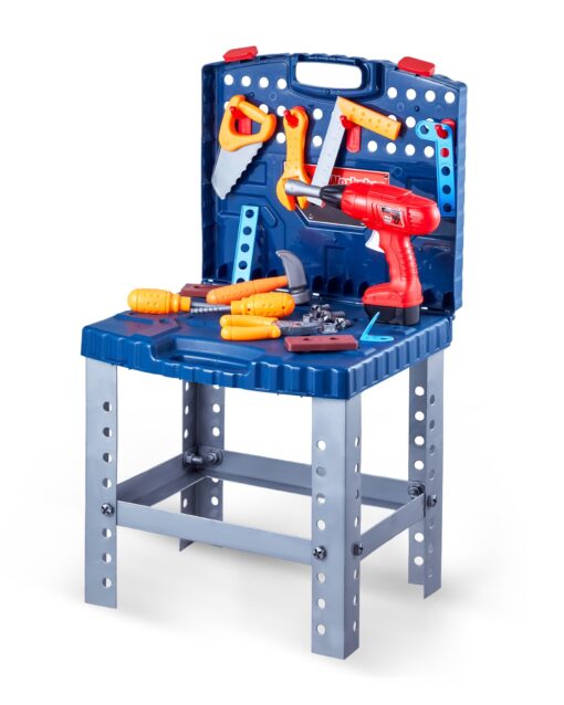 VEVOR Kids Tool Workbench Set with 56 Pieces