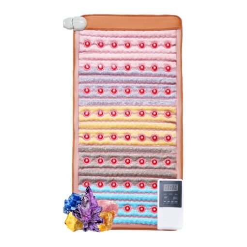VEVOR Far Infrared Heating Pad with 5 Natural Gemstones Photon Light