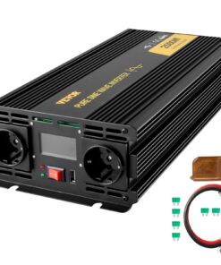 VEVOR 2500W Pure Sine Wave Power Inverter