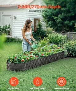 Наружная Оцинкованная Коробка Для Плантаторов