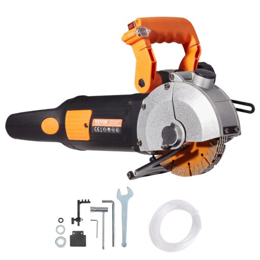 4800W Electric Wall Chaser with Adjustable 42mm Width 41mm Depth for Concrete Brick Cutting