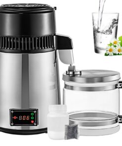VEVOR 4L Stainless Steel Water & Alcohol Distiller