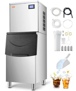 VEVOR Commercial Ice Maker 181kg/24h with 113kg Storage