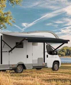 VEVOR 6m Electric RV Awning with 4-Layer PVC Fabric