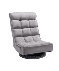 VEVOR 360° Swivel Floor Gaming Chair with 4 Adjustable Positions