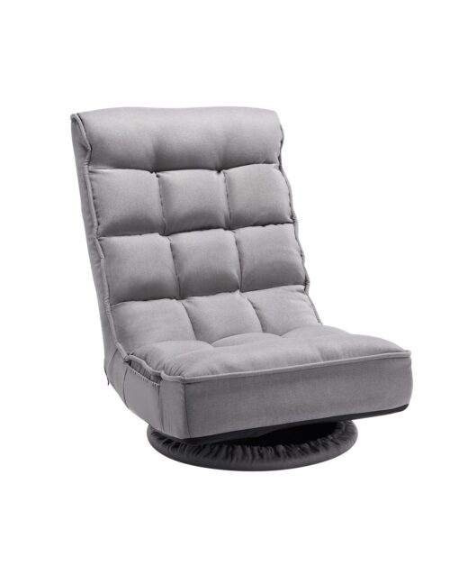 VEVOR 360° Swivel Floor Gaming Chair with 4 Adjustable Positions