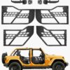 VEVOR 4 Door Tube Doors for Jeep Wrangler JL 20182024  Gladiator JT 20202024