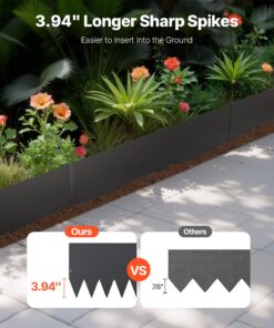 101 x 30 cm Rust-Resistant Flexible Garden Border for Pathways & Beds