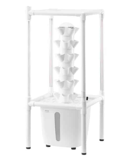 VEVOR Vertical Hydroponic Tower Garden with LED Grow Light