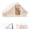 VEVOR Täispuhutav Glamping Telk 3 5 Inimest