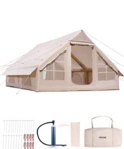 VEVOR Inflatable Glamping Tent for 5-8 People