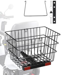 Heavy-Duty Rear Basket for Mobility Scooter