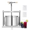 VEVOR 12L Manual Stainless Steel Fruit  Wine Press  Juice