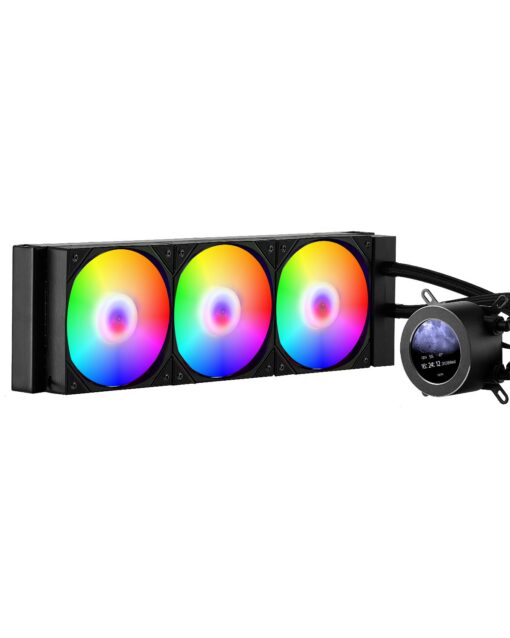 VEVOR AIO Liquid CPU Cooler with 21 LCD Display