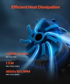 Насос с частотой вращения 4850 Об/мин