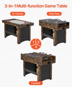 Foosball & Ping Pong with Blower Motor & Accessories