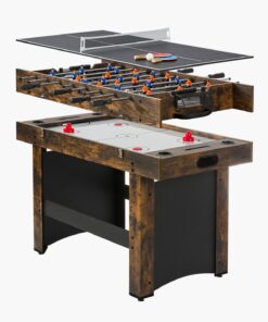 VEVOR 137 cm 3-in-1 Combo Game Table – Air Hockey