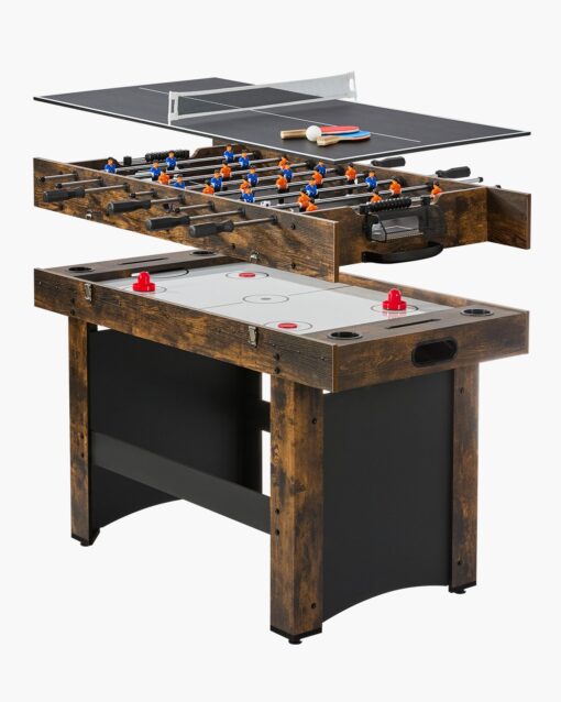 VEVOR 137 cm 3 in 1 Combo Game Table Air Hockey