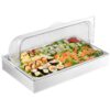 VEVOR Stainless Steel Buffet Food Display Container with Lid  3 Ice Trays