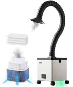 VEVOR 85W Solder Fume Extractor with 3-Stage HEPA & Carbon Filters