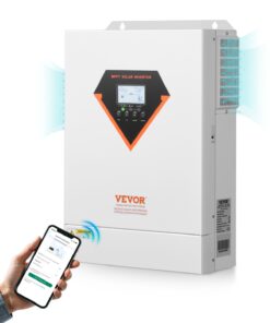 VEVOR 6000W Hybrid Solar Inverter Charger with 120A MPPT Controller