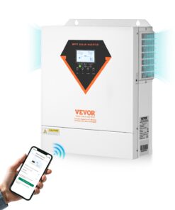 VEVOR 3500W 24V Hybrid Solar Inverter Charger with 100A MPPT Controller
