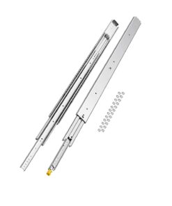 VEVOR 1 Pair 40–152 cm Heavy-Duty Soft-Close Drawer Slides