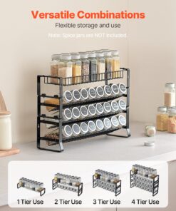 Adjustable 2-Tier & Single-Tier Shelves