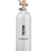 VEVOR 2 kg CO2 Cylinder with DIN477 TPED Valve  TUV Certified Aluminium Tank for Beer Brewing