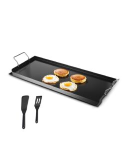 VEVOR 81x36 cm Flat Top Carbon Steel Griddle Pan for BBQ