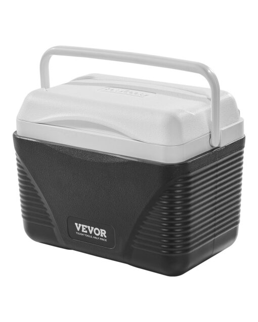 VEVOR 8L Portable Insulated Cooler Box for 12 Cans with Handle Lightweight