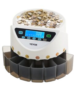 VEVOR Euro Coin Sorter with LCD Display