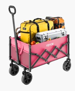 VEVOR 120L Foldable Garden Wagon Cart