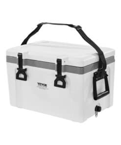 VEVOR 24.6L Portable Insulated Cooler with Strap & Handles