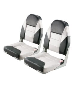 VEVOR Waterproof Folding Boat Seat with High Backrest