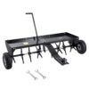 VEVOR 122cm Tow Behind Plug Lawn Aerator with Universal Hitch
