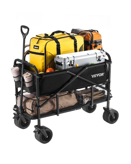 VEVOR Double Decker Collapsible Wagon 300L