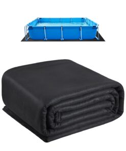 VEVOR 3.66x7.32m Rectangle Pool Liner Pad – Heavy-Duty Ground Cloth for Above Ground Pools