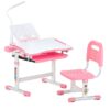 VEVOR Adjustable Kids Desk  Chair Set with Tilted Desktop