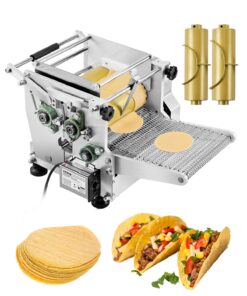 VEVOR Automatic Electric Tortilla Maker with 100–150 mm Rollers