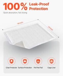 70-Pack – Super Absorbent Leak-Proof Bed & Sofa Protection for Adults